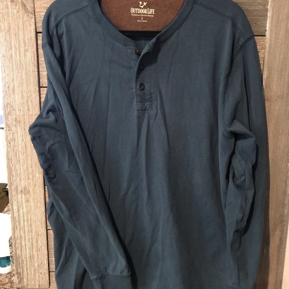Sueded Henley